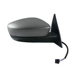 2012-2013 Volkswagen Beetle Side View Mirror (Heated; w/o Turn Signal; Manual Folding; Passenger-Side) - VW1321149