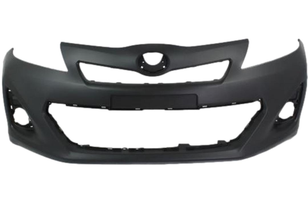 2012-2014 Toyota Yaris Front Bumper Painted WITH Sport Bumper (SE Models)