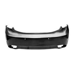 2012-2014 Hyundai Azera Rear Bumper Cover (w Park Assist Sensor Holes) HY1100192