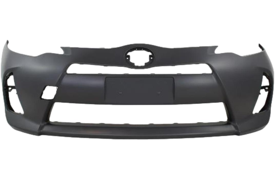 2012-2014 Toyota Prius C Front Bumper Painted - ReveMoto Painted Auto Body Parts