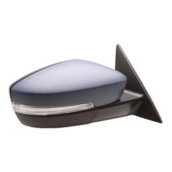 2012-2016 Volkswagen Beetle Side View Mirror (Heated; w/ Turn Signal; Manual Folding; Passenger-Side) - VW1321147