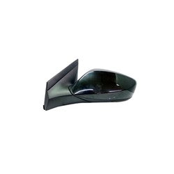 2012-2017 Hyundai Accent Driver Side Manual Door Mirror (Hatchback/Sedan; Non-Heated; w/o Turn Signal; w/o BSM; Manual Remote; Manual Folding) HY1320184