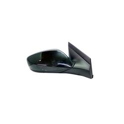 2012-2017 Hyundai Accent Passenger Side Manual Door Mirror (Hatchback-Sedan; Non-Heated; w-o Turn Signal; w-o BSM; Manual Remote; Manual Folding) HY1321184