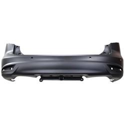 2012-2017 Mazda 5 Rear Bumper; w/ Park Assist Sensor Holes; Upper Primed; Lower Textured; MA1100212; CG1550221EBB
