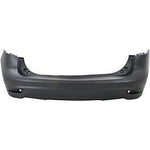 2012-2017 Mazda5 Rear Bumper; w/o Park Assist Sensor Holes; Upper Primed; Lower Textured; MA1100208; C51350221EBB