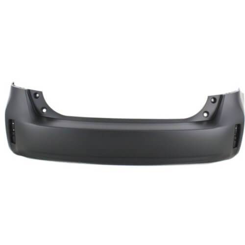 2014 Toyota Prius V Rear Bumper Cover, Without Spoiler Style, Without Lower Molding, Painted Blizzard Pearl (70)_TO1100300