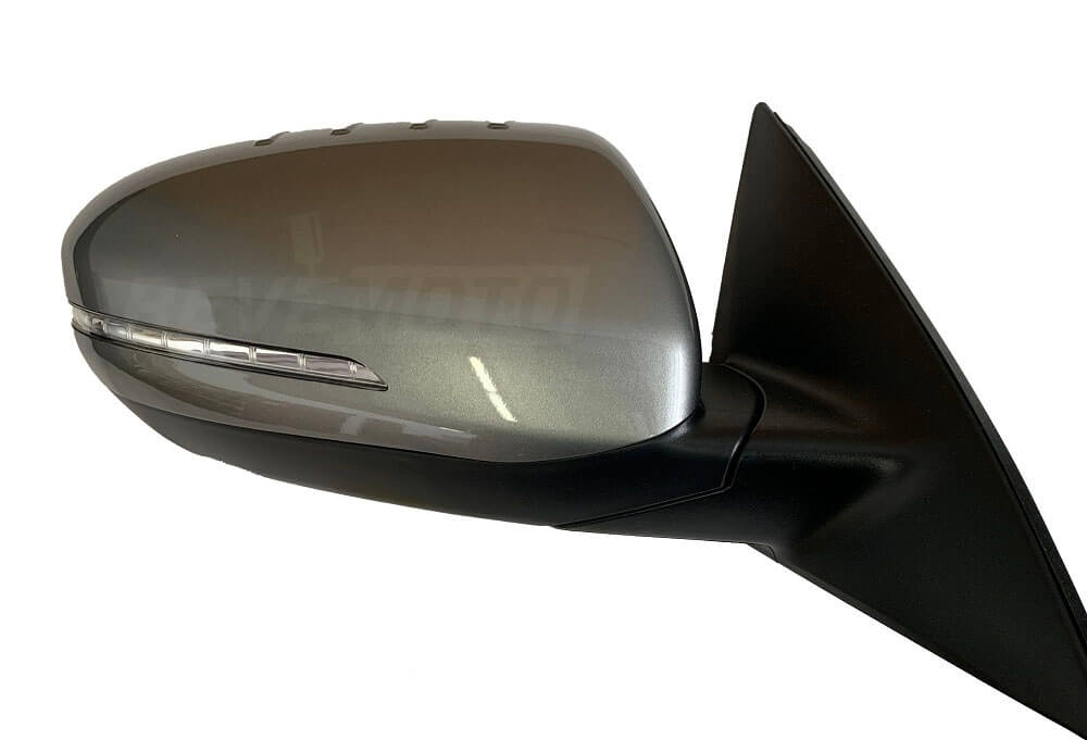 2012 Kia Optima Side View Mirror Painted(Right Passenger Side) Titanium Silver Metallic (IM) (Korea Built)