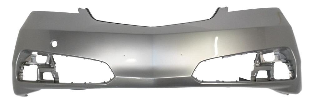 2014 Acura TL Front Bumper Painted Alabaster Silver Metallic (NH-700M)