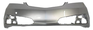 2013 Acura TL Front Bumper Painted Alabaster Silver Metallic (NH-700M)