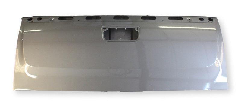 2009 Chevrolet Silverado Tailgate Painted Graystone Metallic (WA213M)_ Locking without rear view camera 