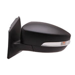2012 Ford Focus Driver Side Door Mirror (SE/SEL Hatchback; Power; w/Turn Signal; w/ Blind Spot Glass) FO1320463