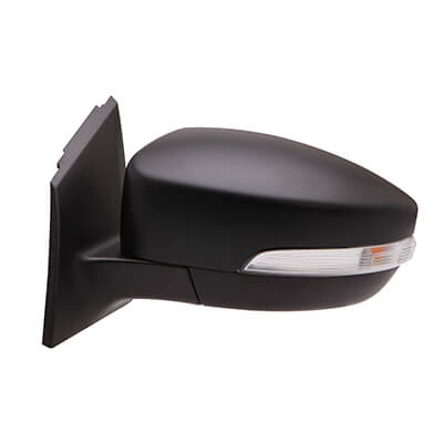 2012 Ford Focus Driver Side Door Mirror (SE/SEL Sedan; Heated; Power; w/Turn Signal; w/ Blind Spot Glass) FO1320462