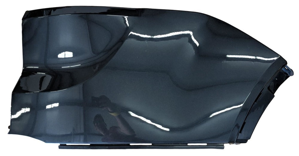 2012 GMC Acadia Passenger Rear Bumper Cap Painted Cyber Gray Metallic (WA637R)_ 15890880