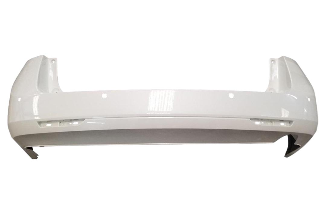 2011-2017 Honda Odyssey Rear Bumper Painted_(Touring Model) WITH: Park Assist Sensor Holes_White_Diamond_Pearl_NH603P_ 04715TK8A80ZZ_ HO1100266