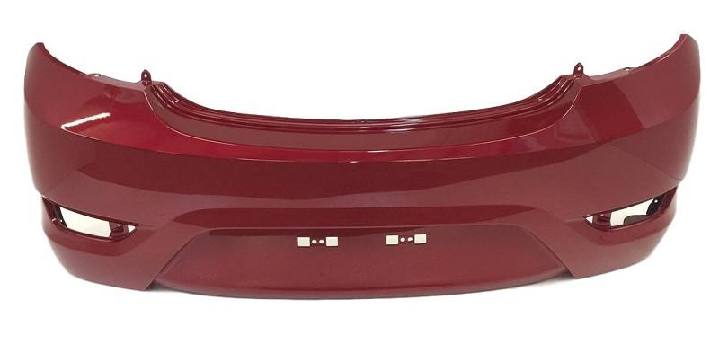 2016 Hyundai Accent Rear Bumper (Hatchback) Painted Boston Red Pear (P9R)