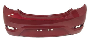 2013 Hyundai Accent Rear Bumper (Hatchback) Painted Boston Red Pear (P9R)