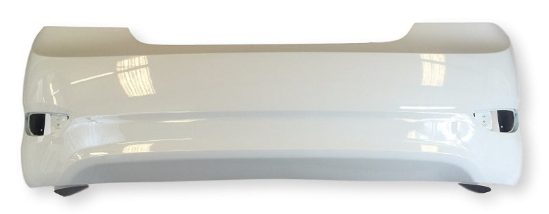 2014 Hyundai Accent Rear Bumper Sedan 4 Door Painted White Cyrstal (PGU)
