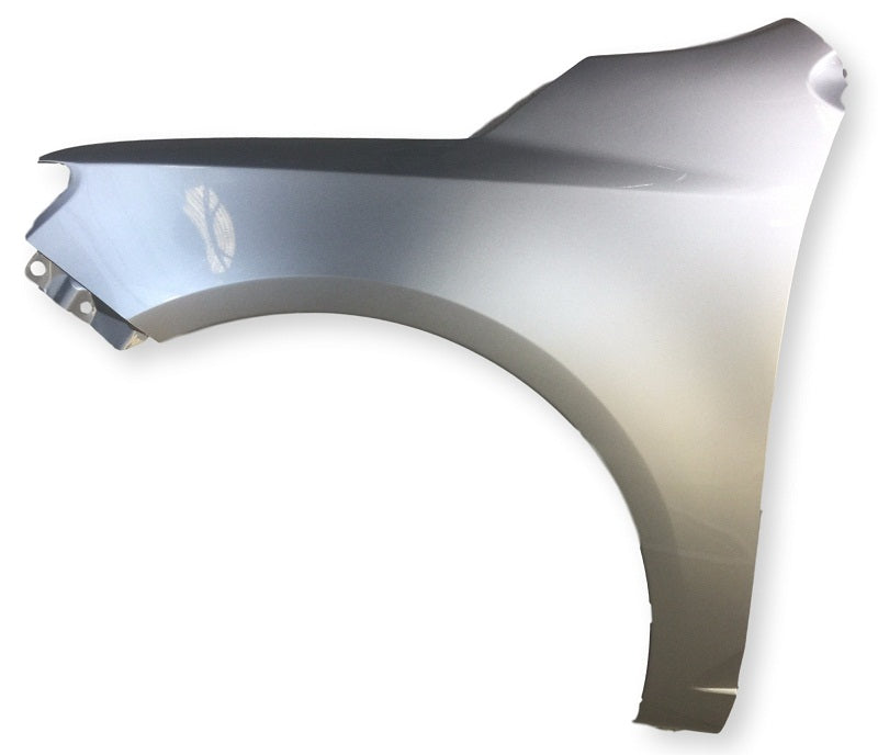 2011 Kia Forte Left,Driver-side 4 Door Fender Painted Bright Silver Metallic (3D)