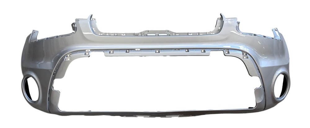 2012 Kia Soul Front Bumper Painted Bright Silver Metallic (3D,A3D)