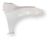 2012 Mazda 3 Passenger Fender, With Molding Holes, Without Signal, Without Stone Guard Hatchback, Painted Crystal White Pearl (34K)