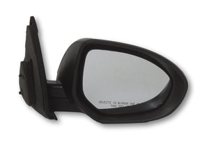 2010 Mazda 3 Side View Mirror Painted Black Mica (16W), Non-Heated, Without Turn Signal - FRONT view