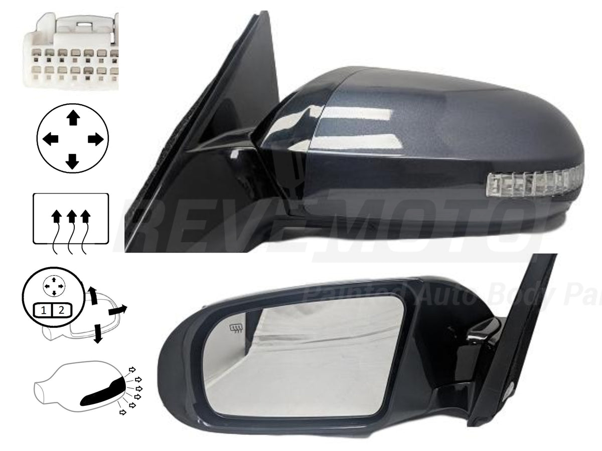 2012 Nissan Maxima Side View Mirror Painted