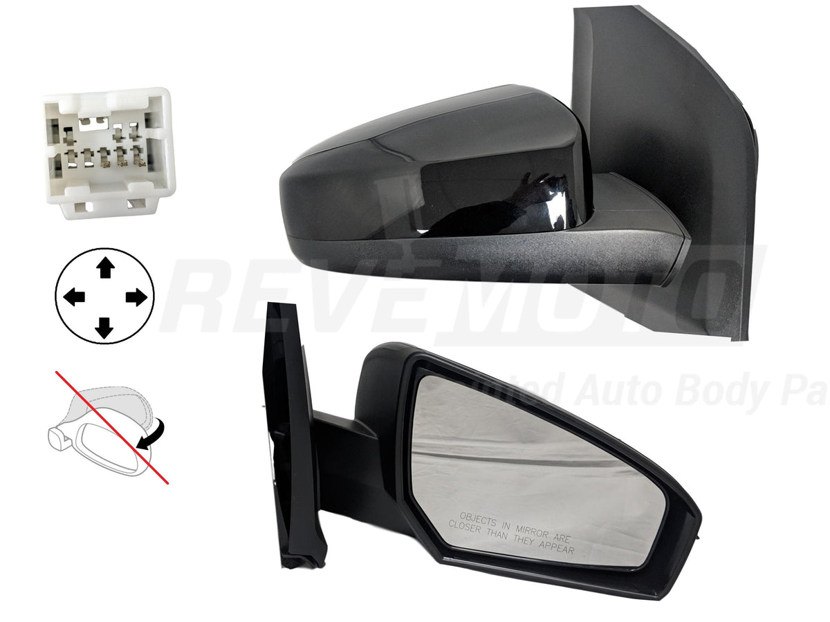 2012 Nissan Sentra Side View Mirror Painted