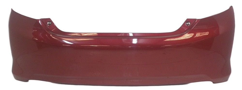 2012 Toyota Camry LE Rear Bumper Painted Barcelona Red Mica (3R3)
