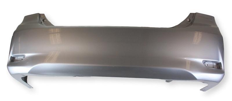 2013 Toyota Corolla Rear Bumper Painted Classic Silver Metallic (1F7), Japan Built without Spoiler Holes
