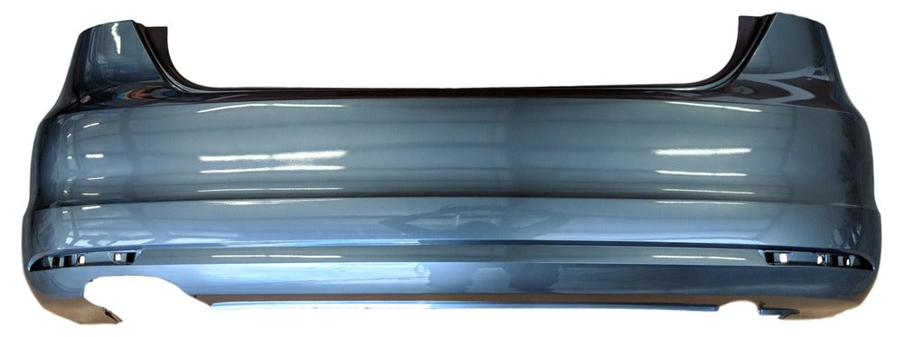 2012 Volkswagen Jetta Rear Bumper, Without Parking Sensors, NO GTI GLI, Sedan, 4 Door, Painted Platinum Gray Metallic(LD7X)_ 5C6807418AGRU.jpgS