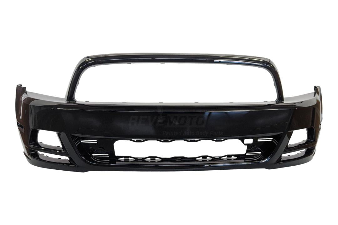 2013-2014 Ford Mustang Front Bumper Painted Ebony (UA) DR3Z17D957ABPTM FO1000670