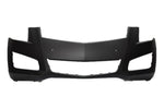 2013-2014 Cadillac ATS Front Bumper Painted (WITH: Park Assist) 22878681 GM1000939 ReveMoto Replacement Painted Auto Parts