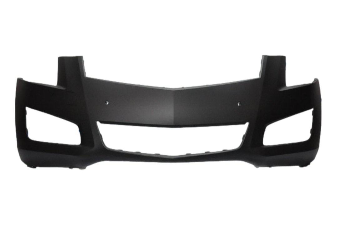 2013-2014 Cadillac ATS Front Bumper Painted (WITH: Park Assist) 22878681 GM1000939 ReveMoto Replacement Painted Auto Parts