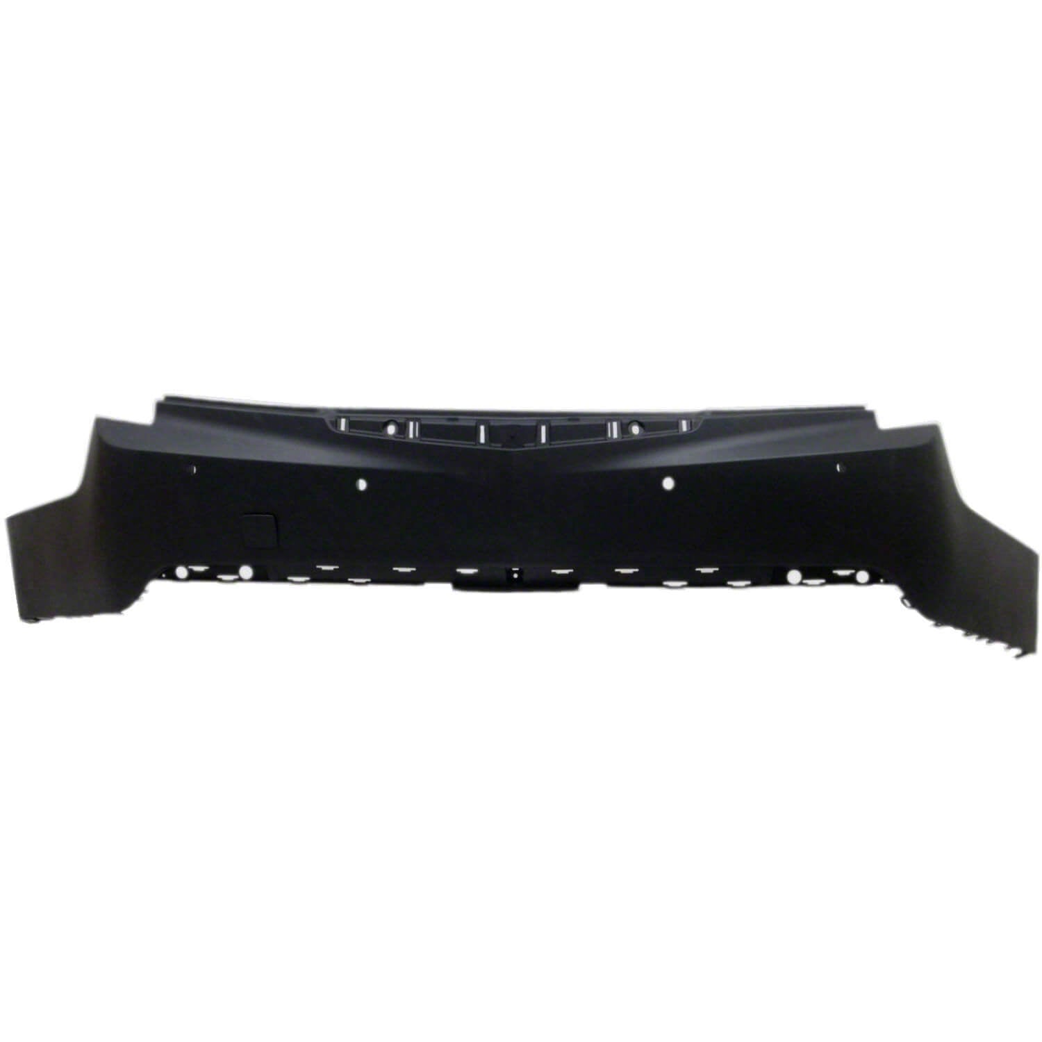 2013 Cadillac ATS Rear Bumper Cover (w/ Park Assist Sensor Holes; w/ Side Sensor Brackets; w/ Center Radar Bracket)GM1100905