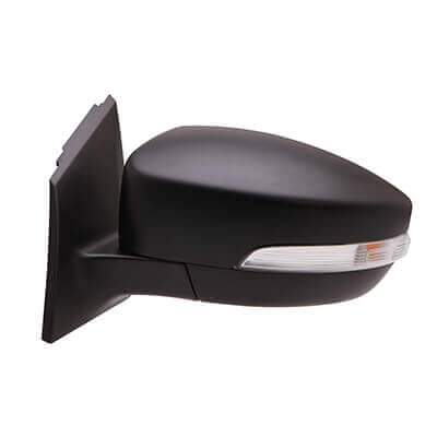 2013-2014 Ford Focus Driver Side Door Mirror (SE; Heated; Power; w/ Turn Signal; w/Blind Spot Glass) FO1320462
