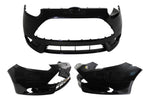 2013-2014 Ford Focus Front Bumper Painted (For ST Hatchback Models) Tuxedo Black Metallic (UH) ReveMoto Painted Auto Parts Replacement |CM5Z17D957BBPTM