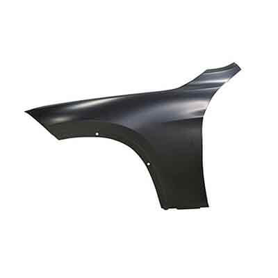 2013-2015 BMW X1 Fender (Driver Side); w_o Signal Lamp Hole; BM1240163; 41627332423