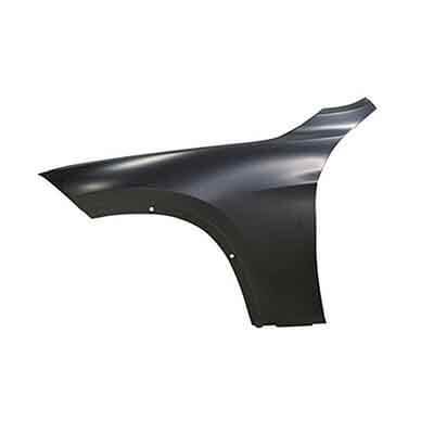 2013-2015 BMW X1 Fender (Driver Side); w_o Signal Lamp Hole; BM1240163; 41627332423