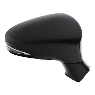 2013-2015 Lexus ES350 Mirror (Passenger Side); Power; Manual Folding; Heated; w_o Memory; w_ Signal; w_ Puddle light; w_o Auto Dimming; w_o Blindspot Detection; LX1321133; 8791033A81C0