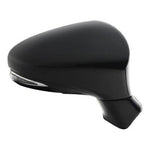 2013-2015 Lexus ES350 Mirror (Passenger Side); Power; Manual Folding; Heated; w_o Memory; w_ Signal; w_ Puddle light; w_o Auto Dimming; w_o Blindspot Detection; LX1321133; 8791033A81C0