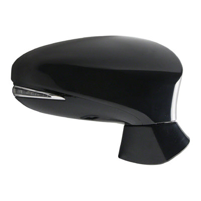 2013-2016 Lexus GS350 Mirror (Passenger Side); Power; Manual Folding; Heated; w/ Memory; w/ Turn Signal; w/ Puddle Light; w/o Blindspot Detection; LX1321143; 8791030C41C0PFM 