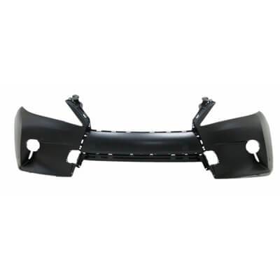 2013-2015 Lexus RX350 Front Bumper; Canada_Japan Built- w_ F-Sport Package; w_o HL Washer Holes; w_o Park Assist Sensor Holes; w_o IPAS Holes; LX1000247; 521190E922