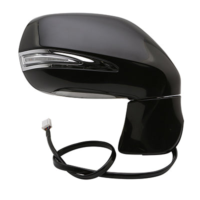 2013-2015 Lexus RX350 Mirror (Passenger Side); Canada Built- Power; Power Folding; Heated; w/ Memory; w/ Turn Signal; w/ Puddle Light; w/o Blindspot Detection; LX1321142; 879100E120C0