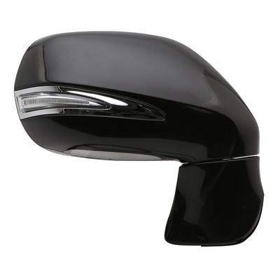 2013-2015 Lexus RX350 Mirror (Passenger Side); Japan Built-Power; Manual Folding; Heated; w/ Memory; w/ Turn Signal; w/ Puddle Light; LX1321128; 8791048542C0