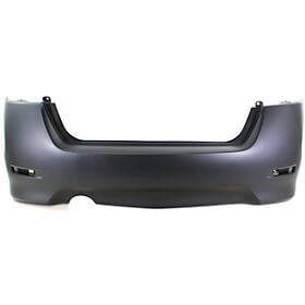 2013-2015 Nissan Sentra Rear Bumper Cover Standard Type, S SL SV Models Except SR Model_NI1100292