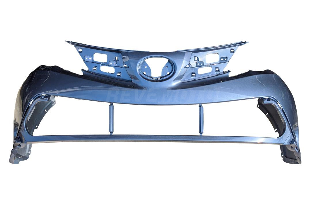 2013-2015 Toyota RAV4 Front Bumper Cover Painted Shoreline Blue Pearl (8V5) 521190R911 TO1014101 ReveMoto Painted Auto Body Parts