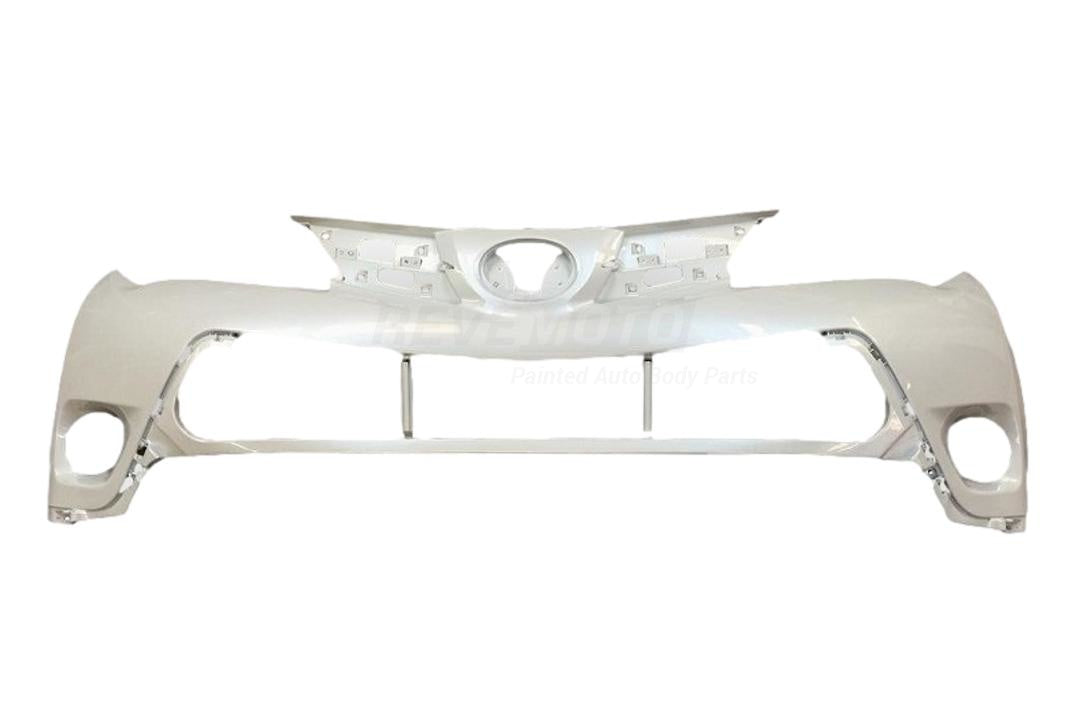 2013-2015 Toyota RAV4 Front Bumper Painted Blizzard (070) 521190R911 TO1014101 ReveMoto Painted Auto Body Parts