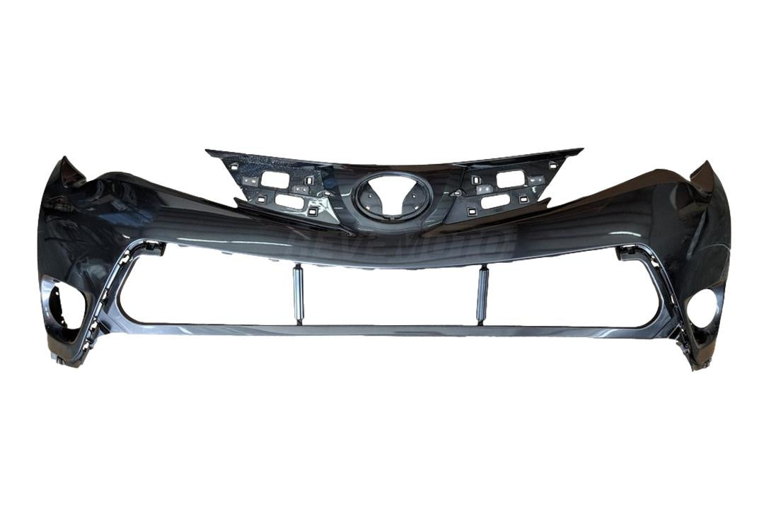 2013-2015 Toyota Rav4 Front Bumper Painted Magnetic Gray Metallic (1G3) 521190R911 TO1014101 ReveMoto Painted Auto Body Parts 