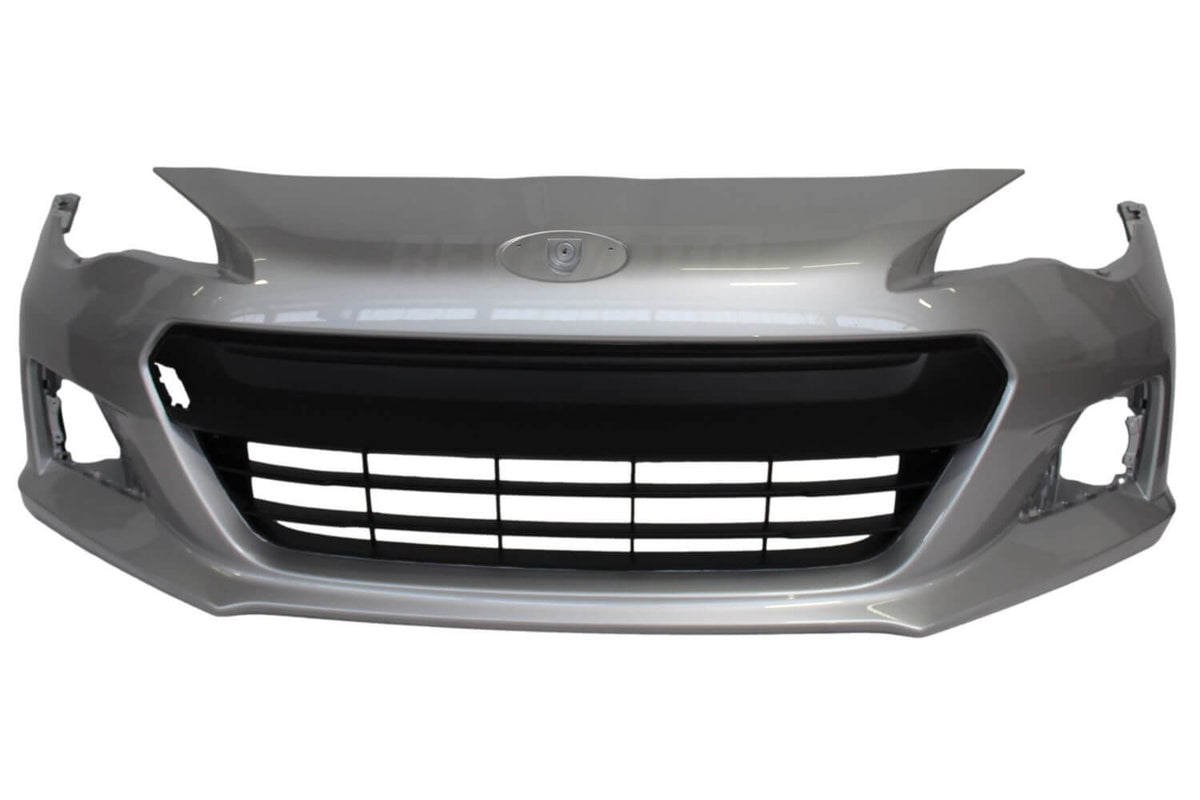 2013-2016 Subaru BRZ Front Bumper Painted Sterling Silver Metallic (D6S) 57702CA150