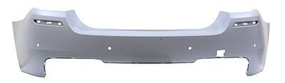 2013-2016 BMW M5 Rear Bumper; Sedan Models; w_ M-Package; w_ Park Assist Sensor Holes; w_ Park Distance Control Sensor Holes; F10; BM1100235; 51128048594